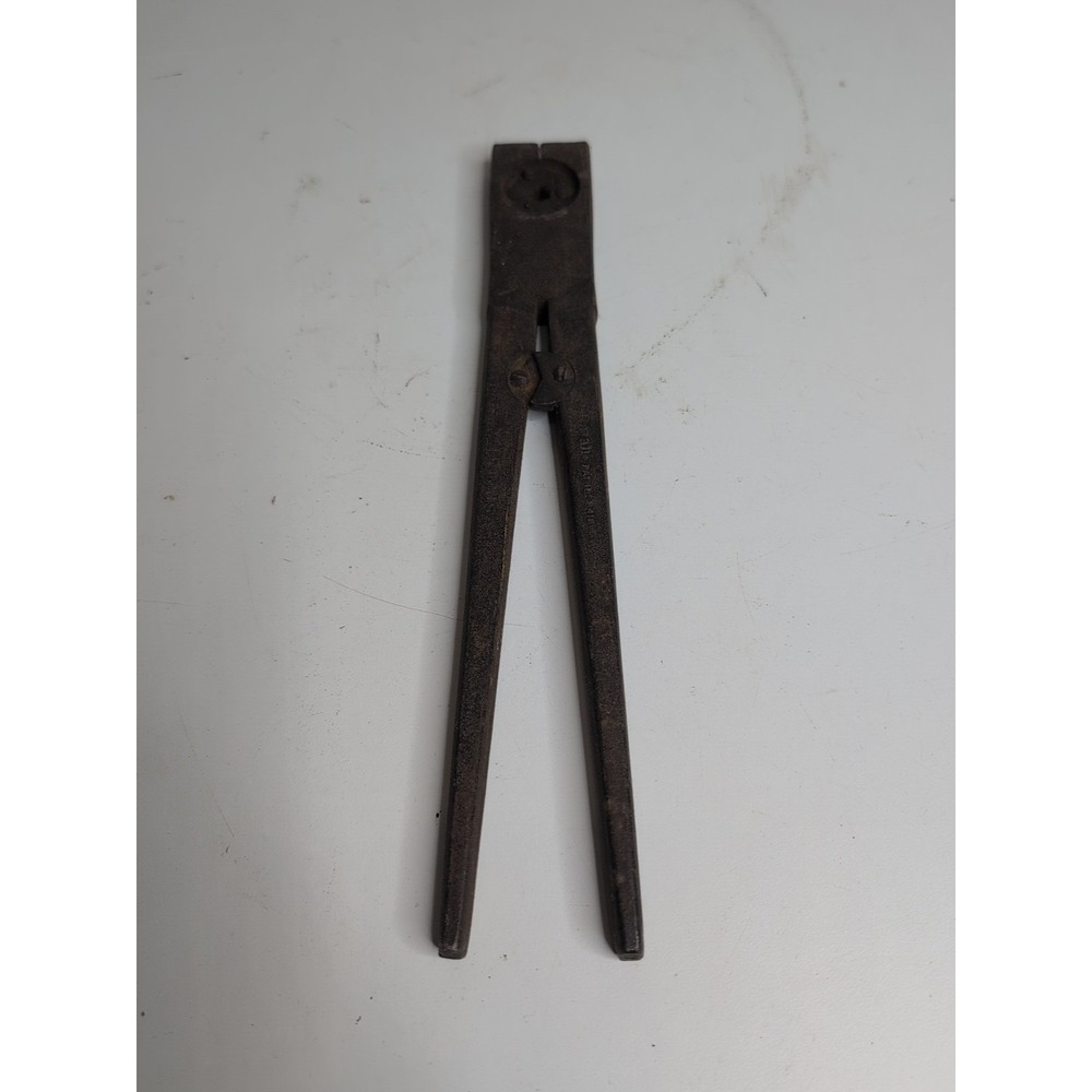 VTG RAJAH SPARK PLUG OR ELECTRICAL CRIMPING PLIERS 10 INCHES LONG old auto tool
